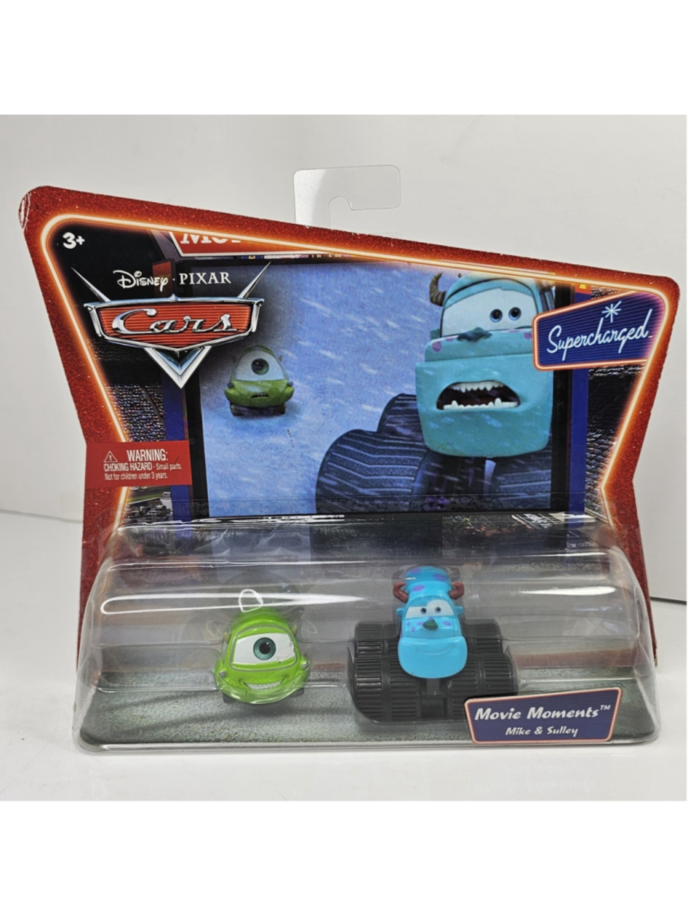 SEALED Disney Pixar Cars Supercharged Movie Moments Mike & Sulley Monsters Inc